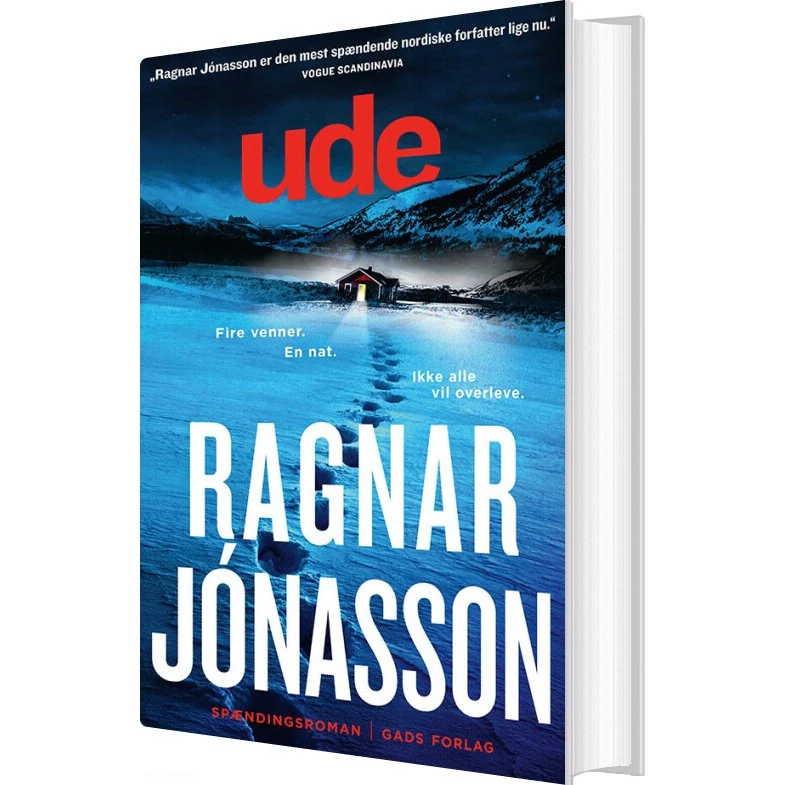Ude – Ragnar Jónasson (hardcover)