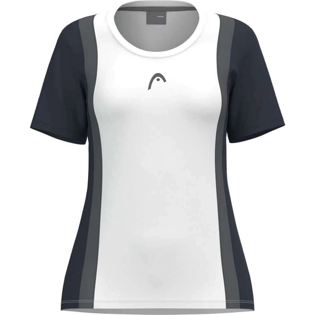 Head Club 25 Tech T-Shirt til piger - Navy/White