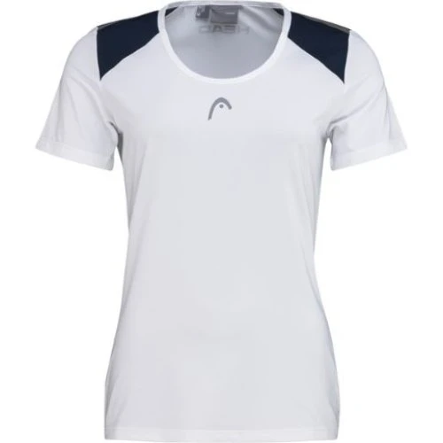 Head Club Tech T-shirt Dame - White/Dress Blue