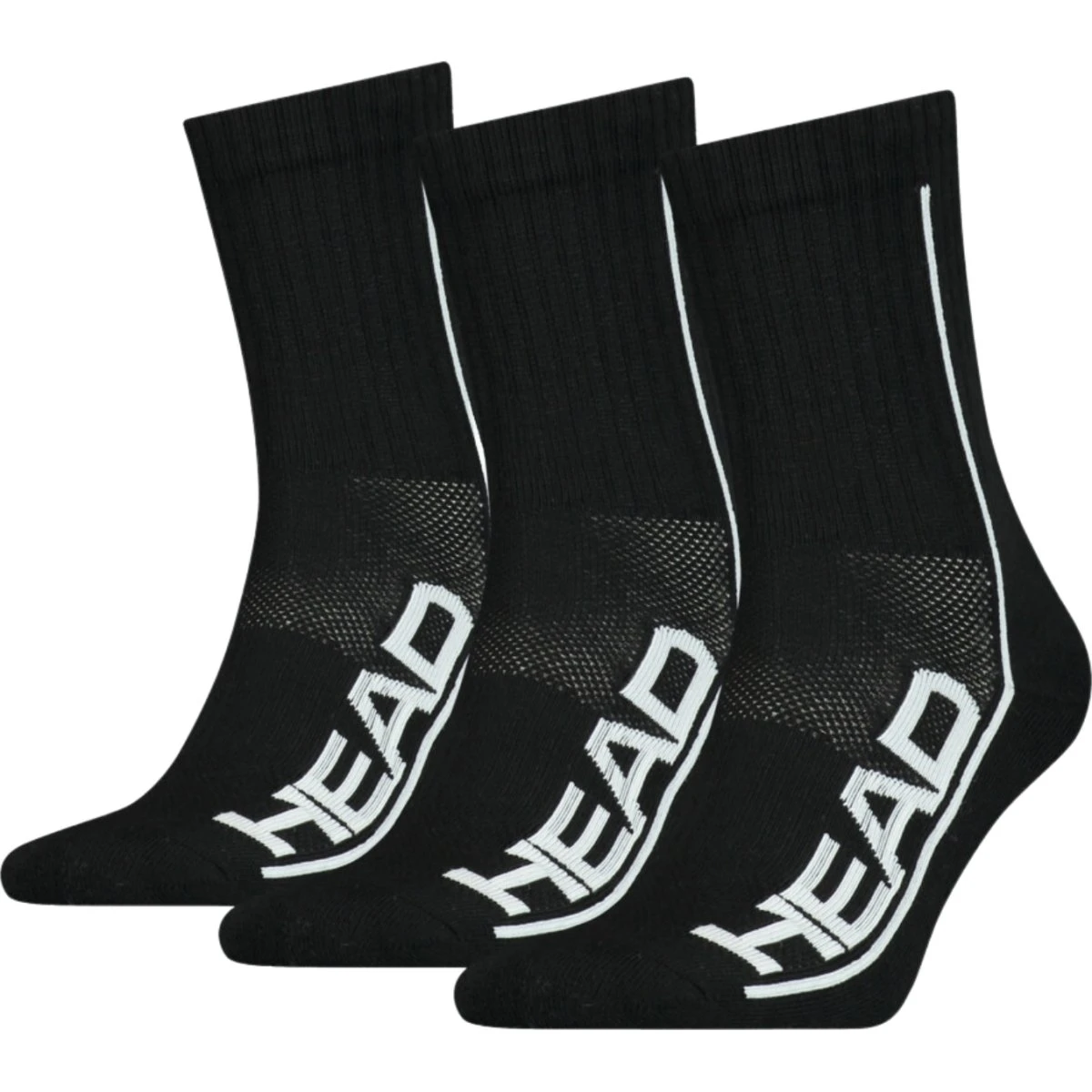 Head Performance Socks 3-Pack Black/White