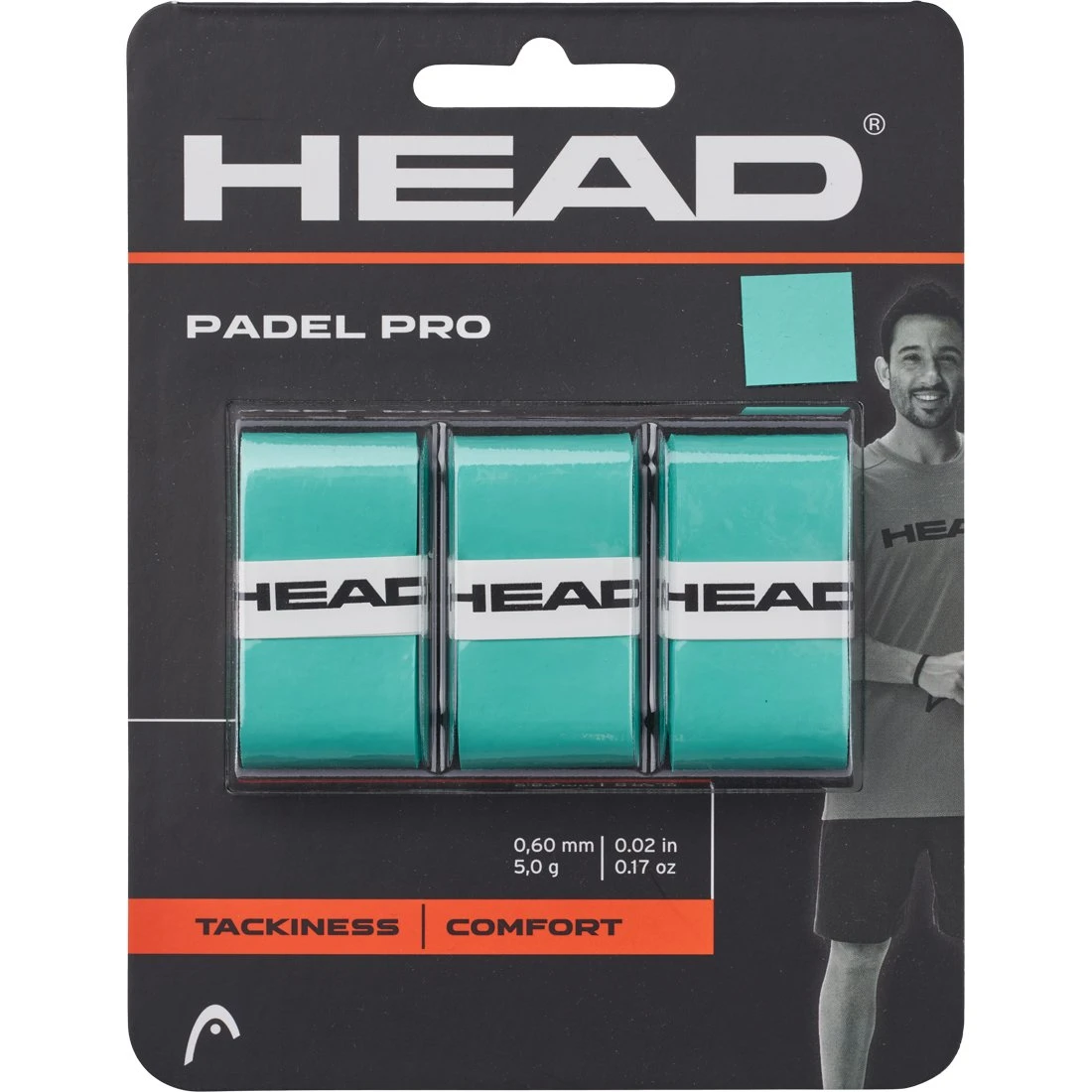 Head Padel Pro Overgrip 3-pack - Mint