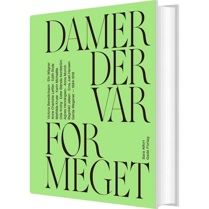 Damer der var for meget – Sara Alfort (hardcover)