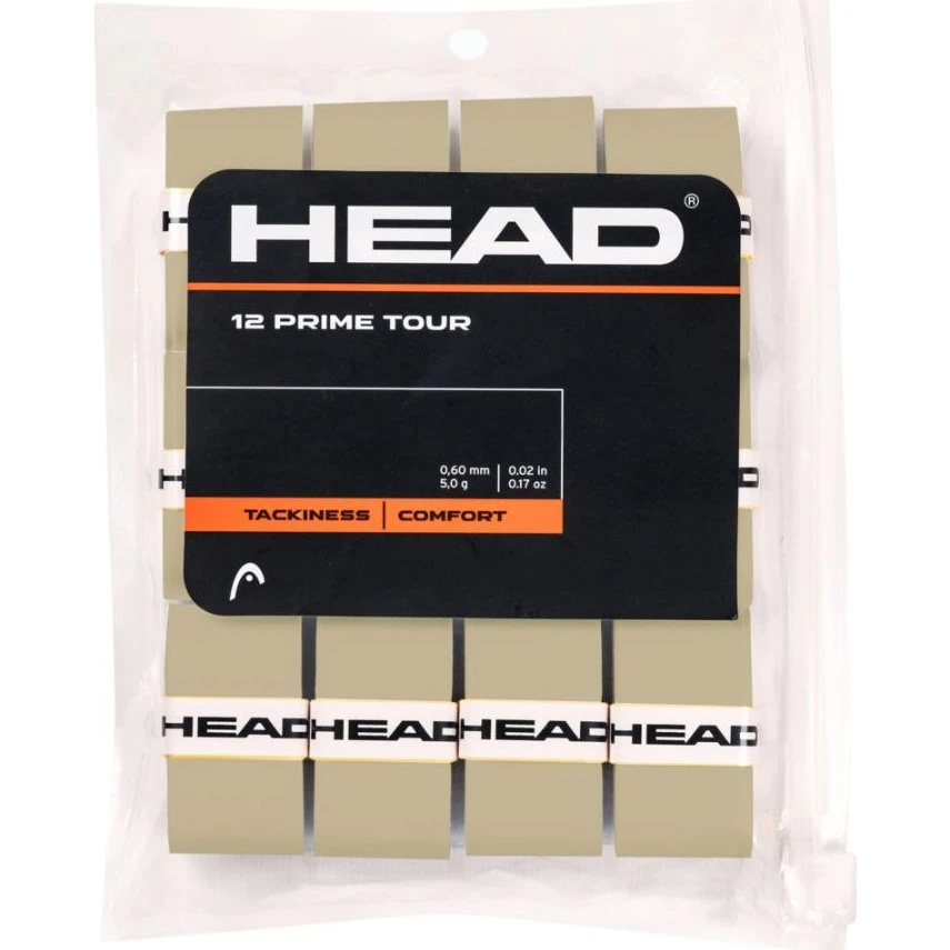 Head Prime Tour Overgrip 12-pack - Grey
