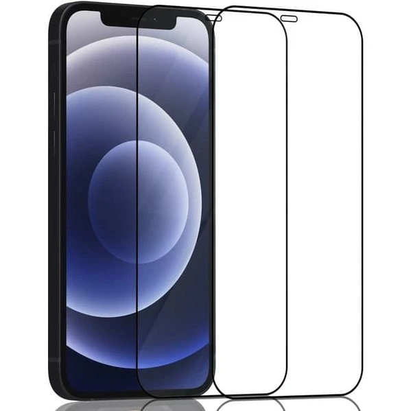 iPhone 12 Mini Skærmbeskyttelse - 2-pack Hærdet 9H Glas 3D