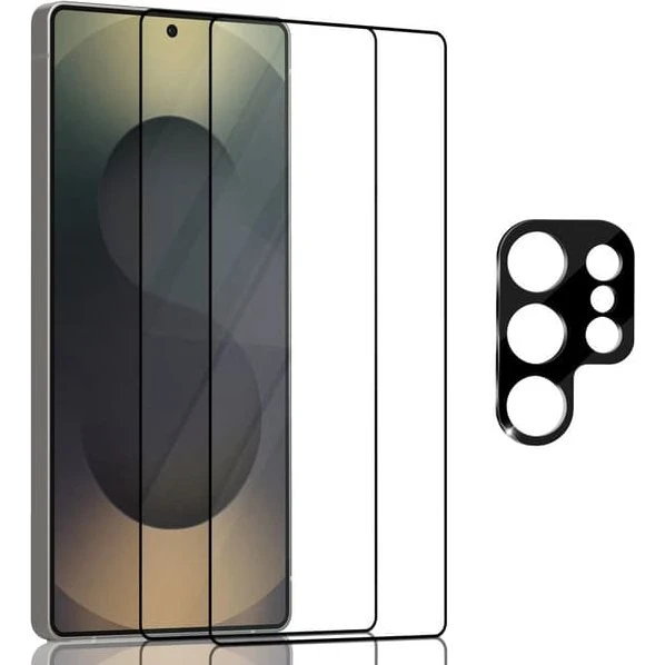 Samsung S25 Ultra Skærmbeskyttelse (2-pak) & Linsebeskyttelse (1-pak)