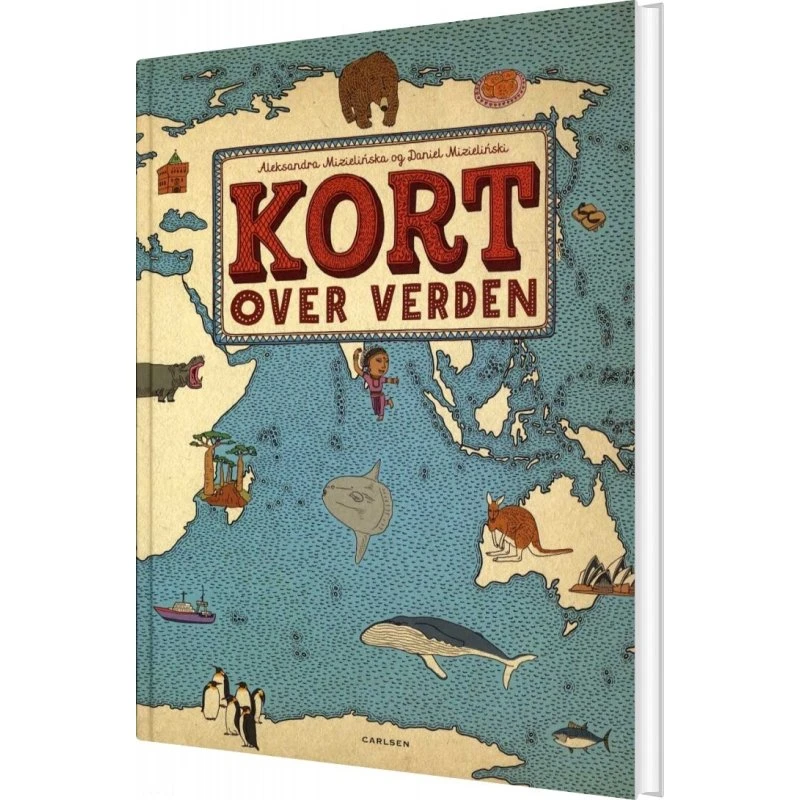 Kort over Verden – Atlas for børn (Hardcover)