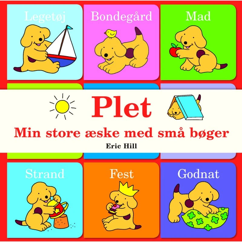 Plet – Min store æske med 9 små papbøger