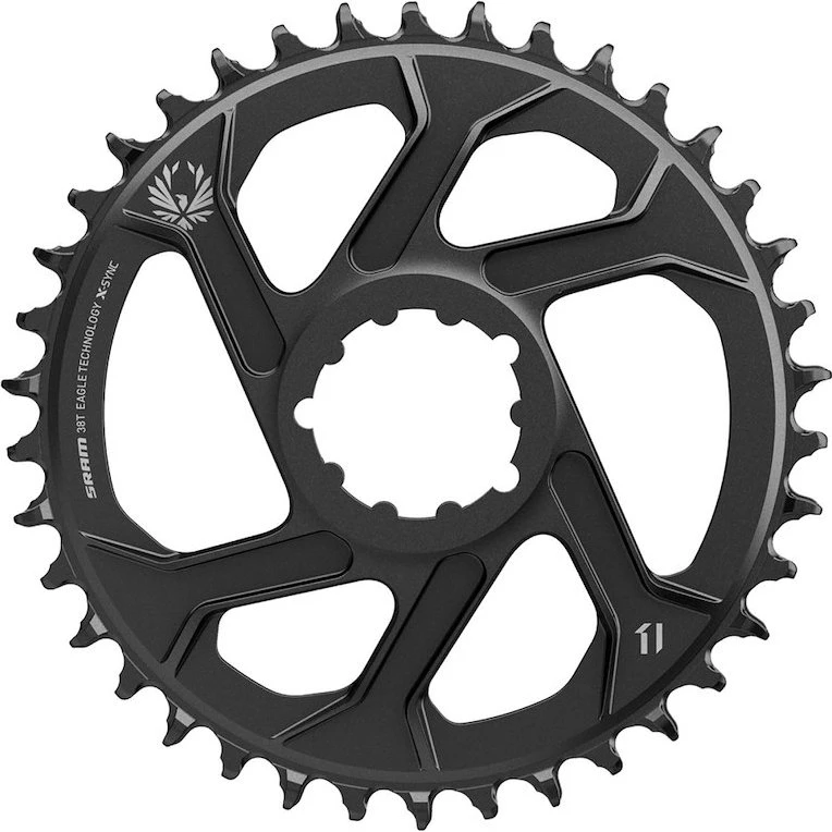 SRAM Eagle X-SYNC II Klinge 34T Direct Mount 3mm Offset Sort