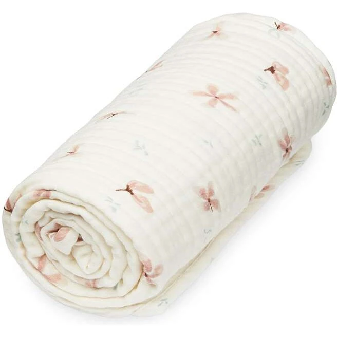 Cam Cam Copenhagen Muslin Babytæppe GOTS – Windflower Creme