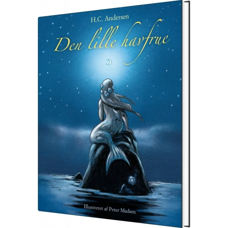 Den Lille Havfrue - H.C. Andersen, illustr. Peter Madsen (Hardcover)