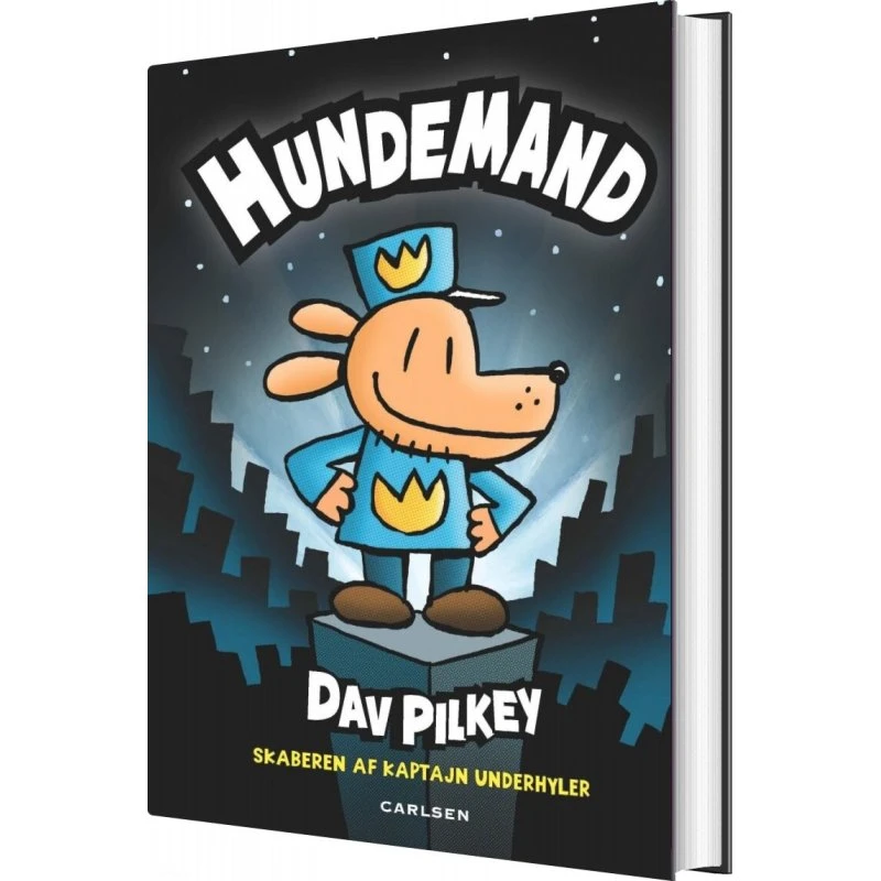 Hundemand – Dav Pilkey (Børnebog, Hardcover)