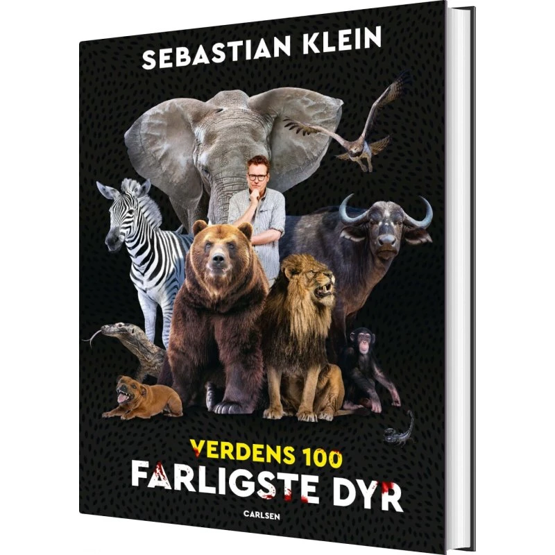 Verdens 100 farligste dyr – Sebastian Klein (hardcover)