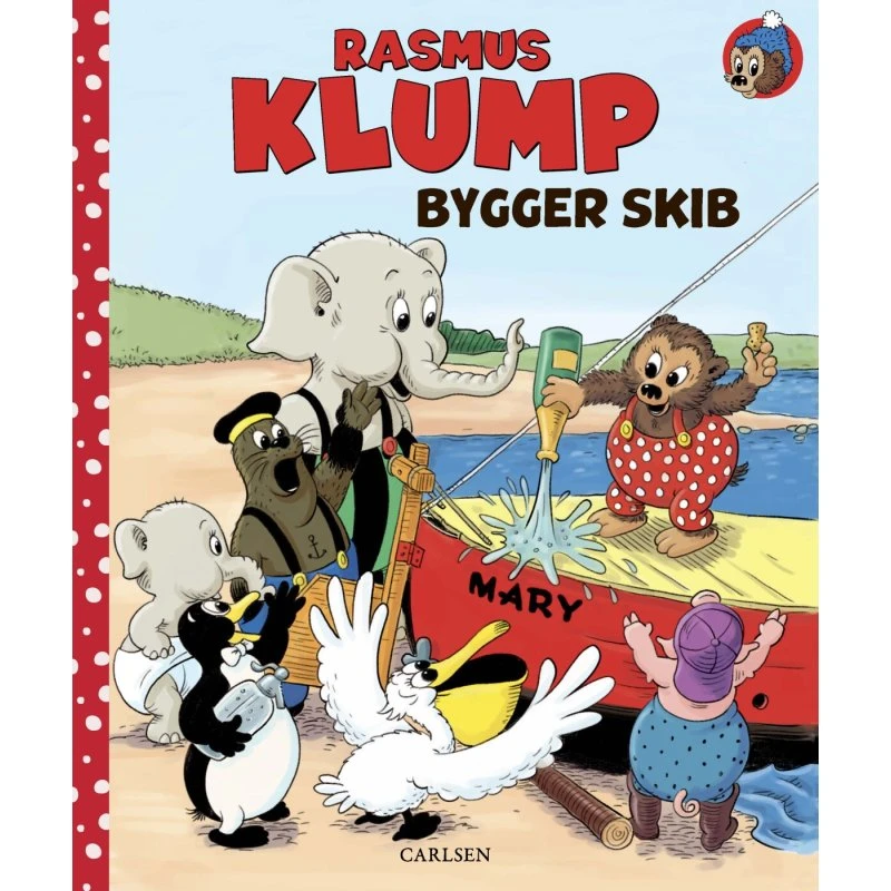 Rasmus Klump: Bygger skib – Hardcover