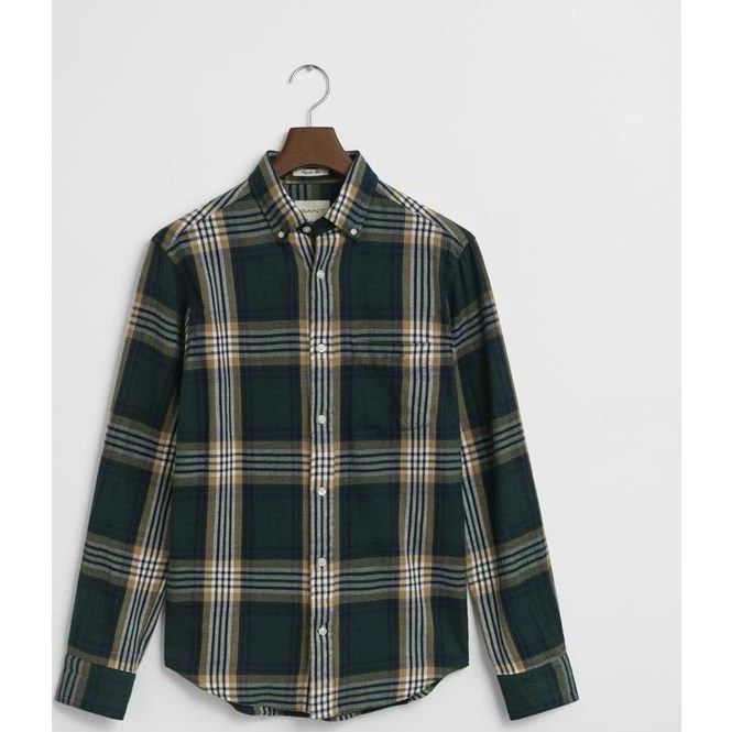 REG Windblown Flannel Check Shirt