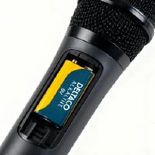 Deltaco 6LR61 9V Alkaline Batteri - 800 mAh