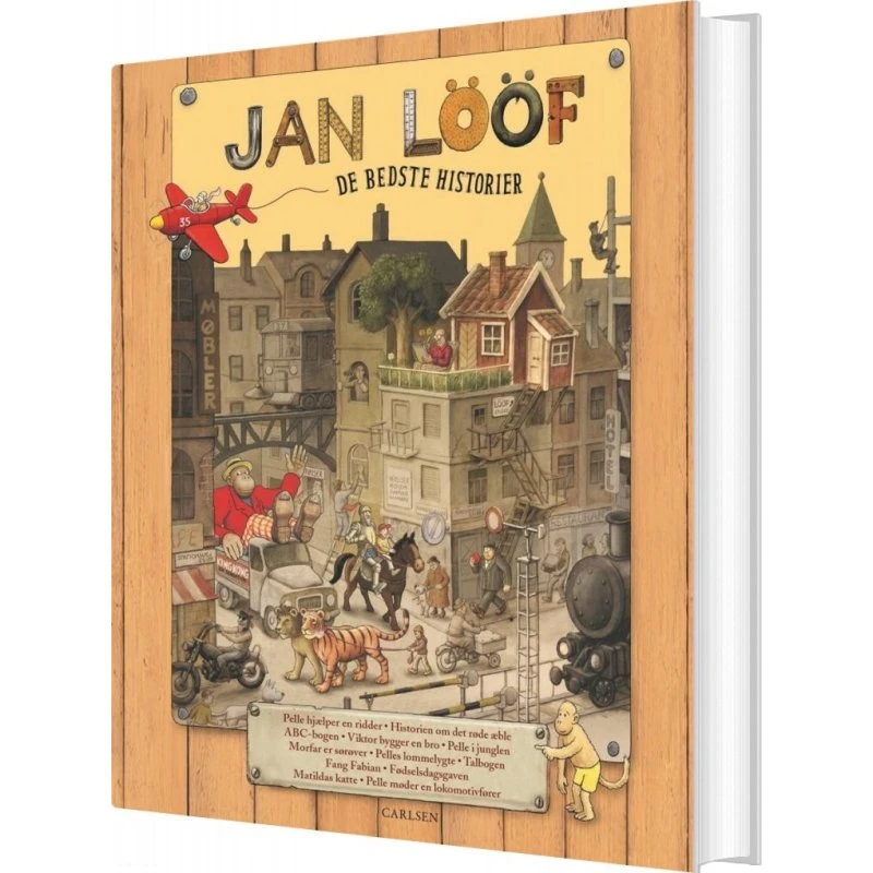 Jan Lööf - De bedste historier (Hardcover)