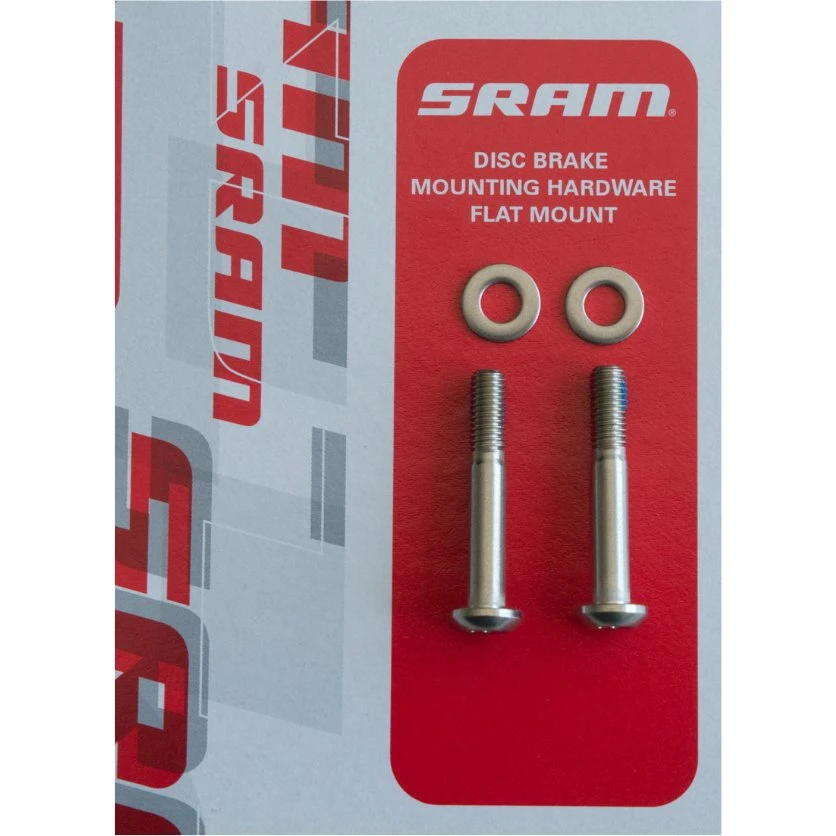 SRAM Monteringsbolte til Bremsekaliber - Rustfrit Stål 17mm (2 stk)