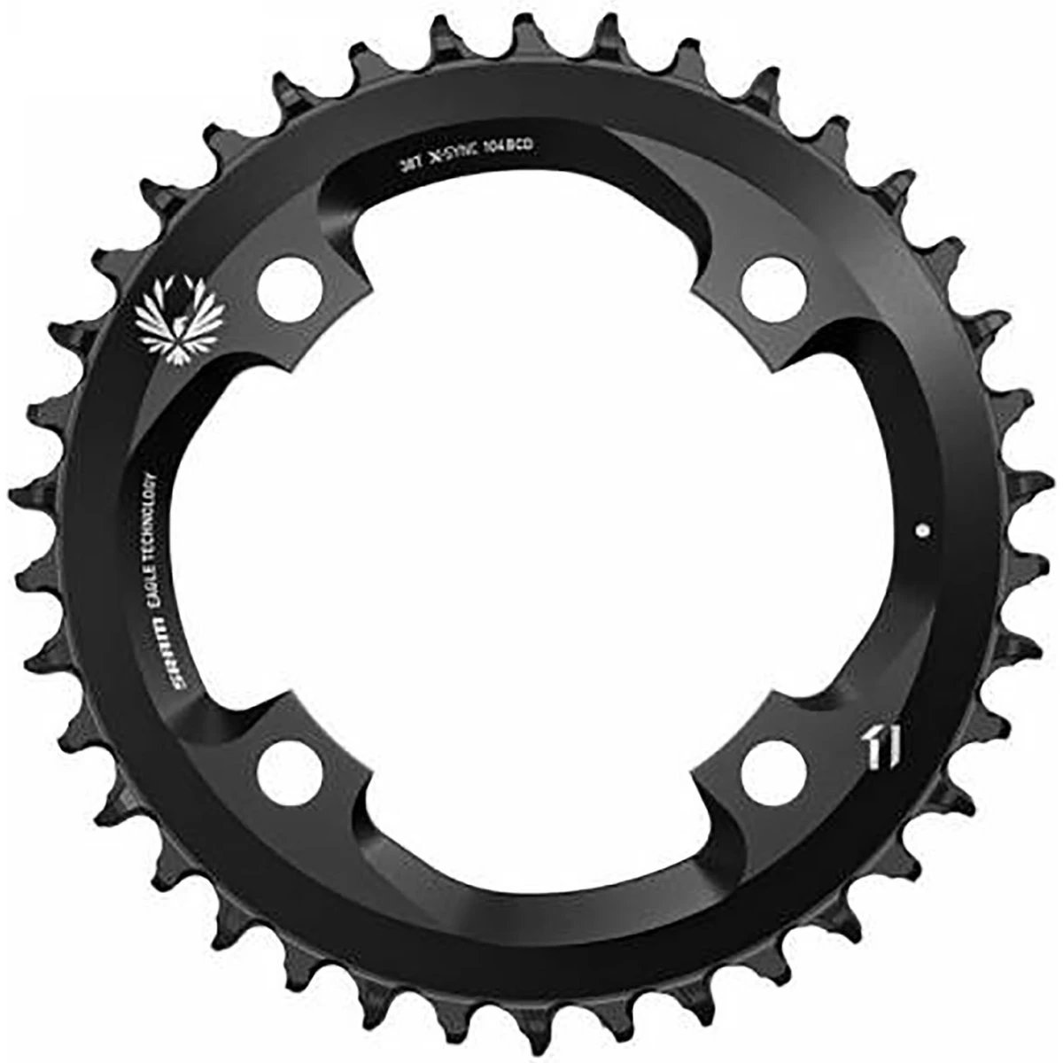 SRAM Eagle Klinge 38T Ø104mm 4-huls X-SYNC Sort