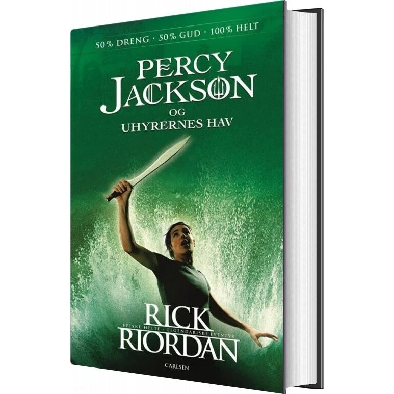 Percy Jackson 2: Uhyrernes hav - Rick Riordan (Hardcover)