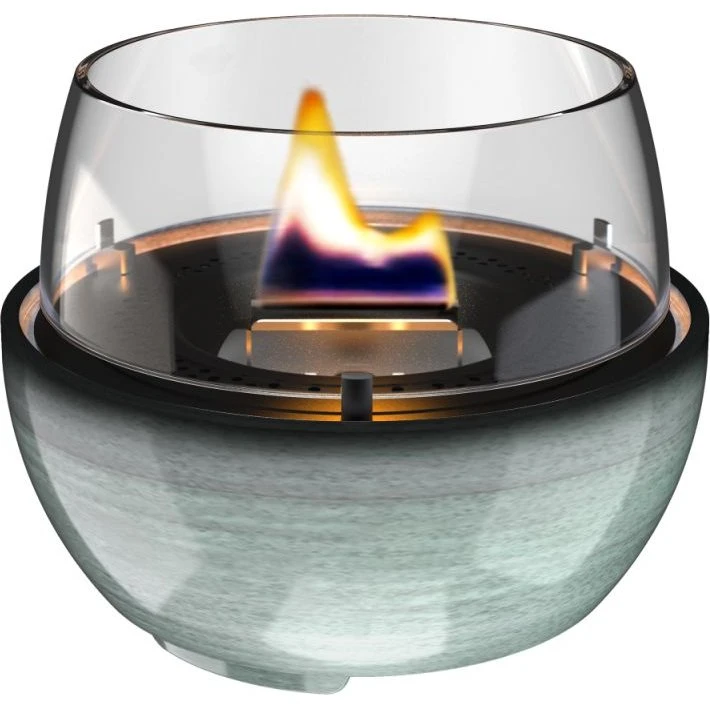 Tenderflame Tulip 14 Grøn Reactive Porcelain - Bordmodel