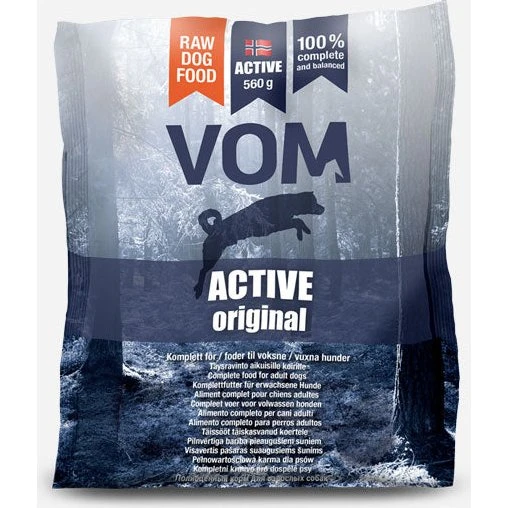 VOM Active fuldfoder kødboller - 560g