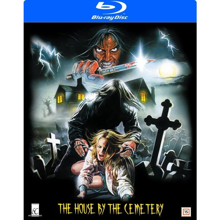 The House by the Cemetery - Blu-ray (Vendbart omslag)