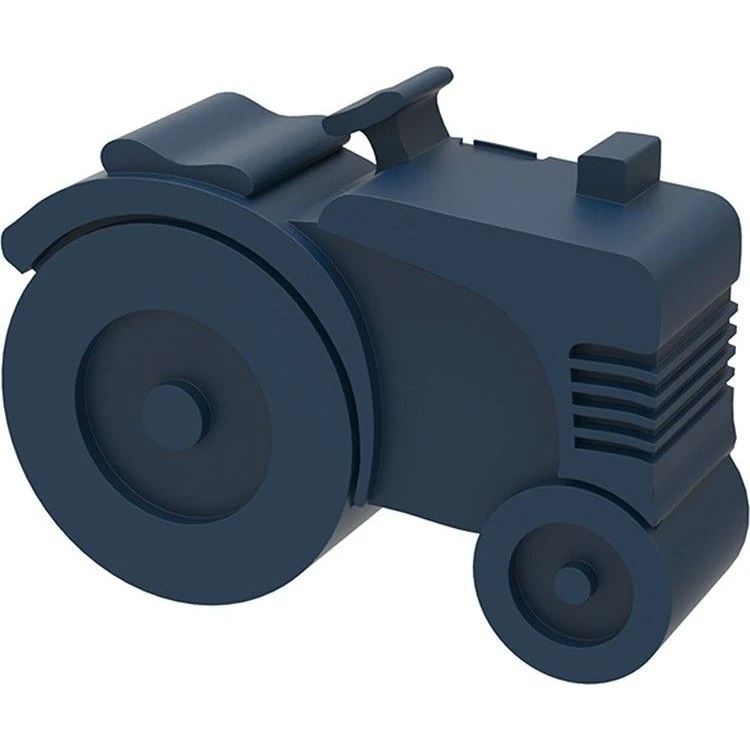 Madkasse traktor - Marineblå