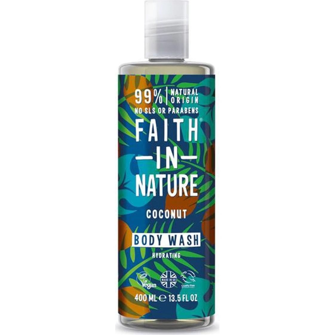 Faith in Nature Coconut Body Wash Hydrating 400ml