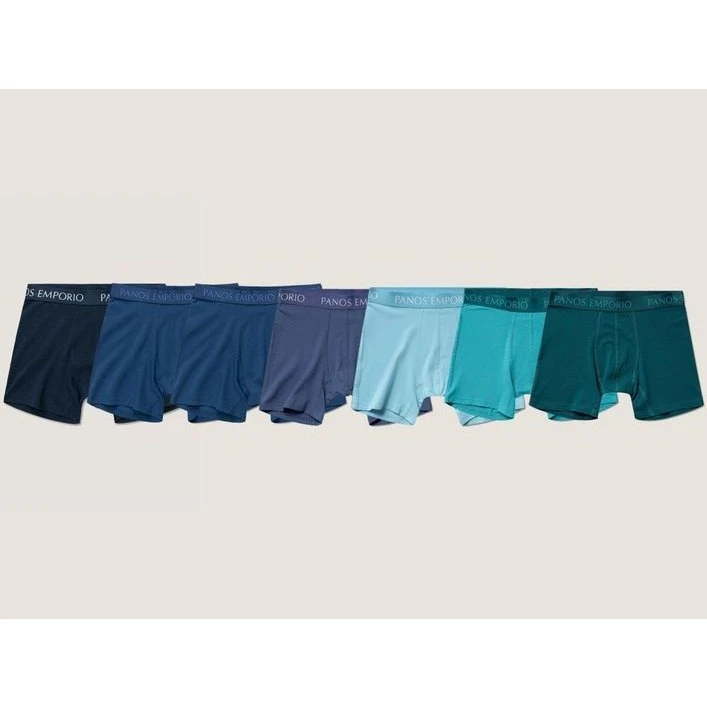 7pk Base Bamboo Boxer - Bløde boksershorts i bambus/bomuld