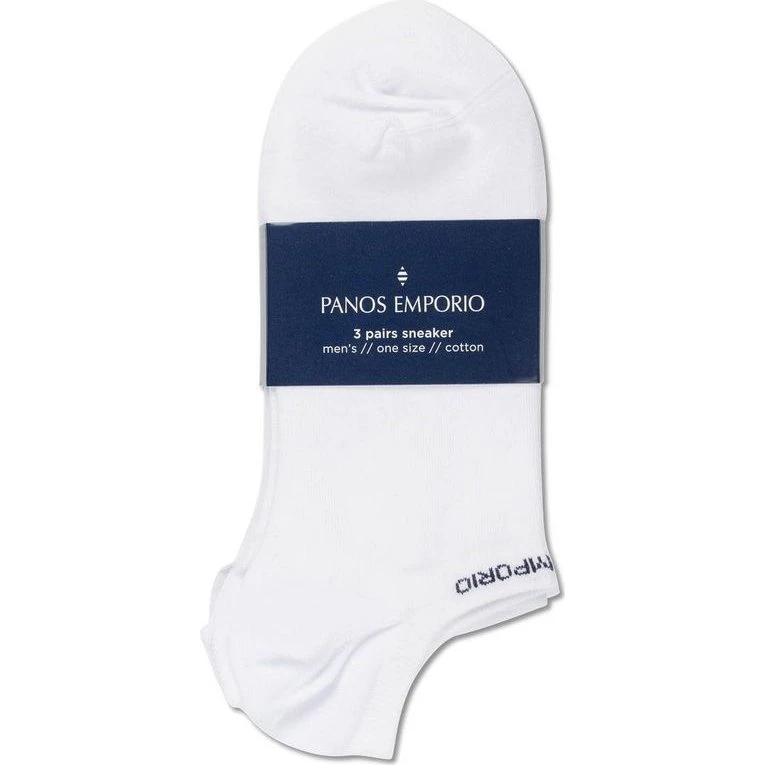 Panos Emporio Willem Coolmax Sporty Sneakerstrømper - 3 stk.