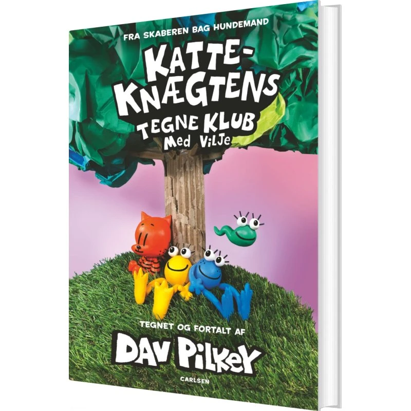 Katte-Knægtens Tegneklub 3: Med vilje – Dav Pilkey
