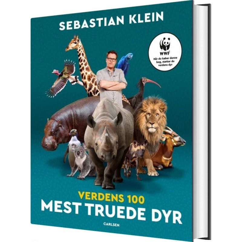 Verdens 100 mest truede dyr – Sebastian Klein (hardcover)