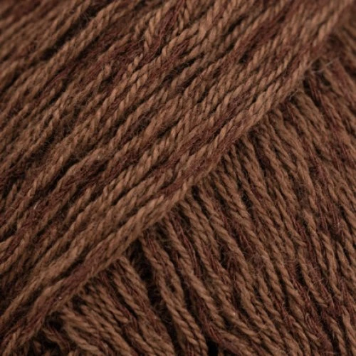 Drops Belle Garn Unicolor 39 Chokolade