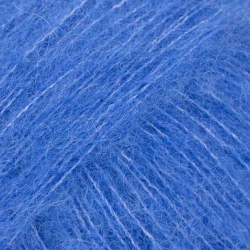 Drops Brushed Alpaca Silk 26 Koboltblå