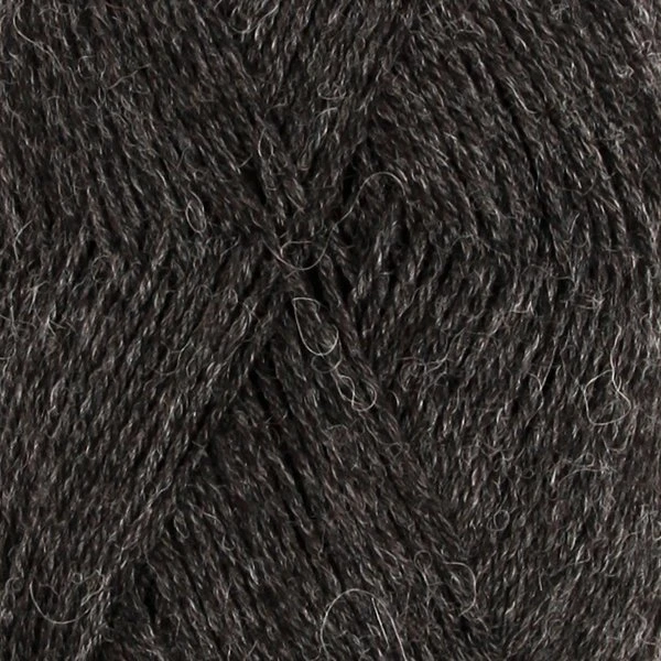 DROPS Nord 06 Mørkegrå Mix - Uld & Alpaca Garn