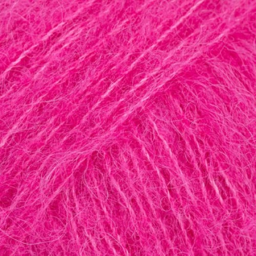 Drops Brushed Alpaca Silk 18 Cerise - Alpacagarn/Silke