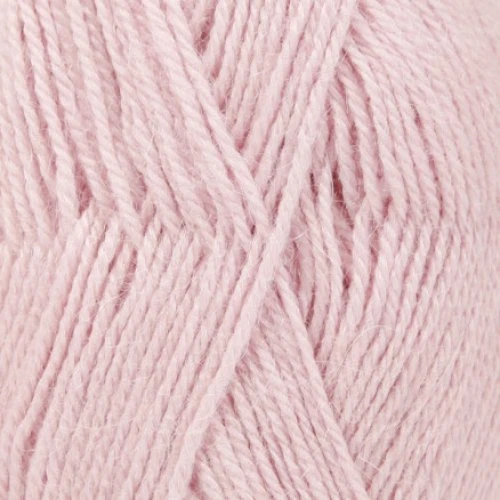 Drops Alpaca Unicolor 3112 Støvet Rosa