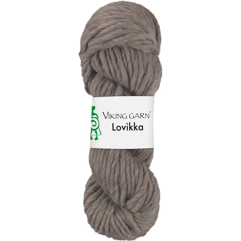 Viking Lovikka 209 Mellem Brun - 100% Merino Uldgarn