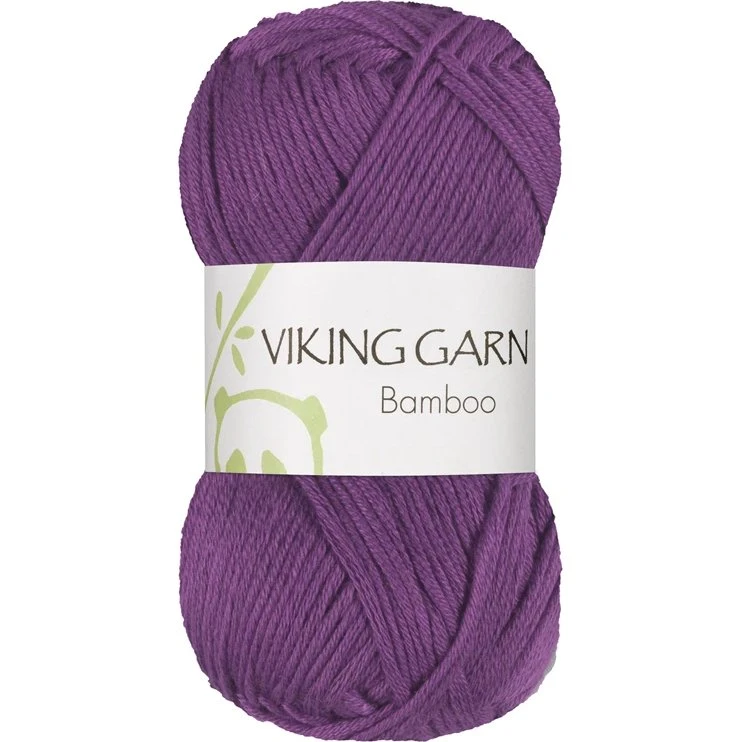 Viking Bamboo 669 Lillabambusgarn - Lilla (50% bambus, 50% bomuld)