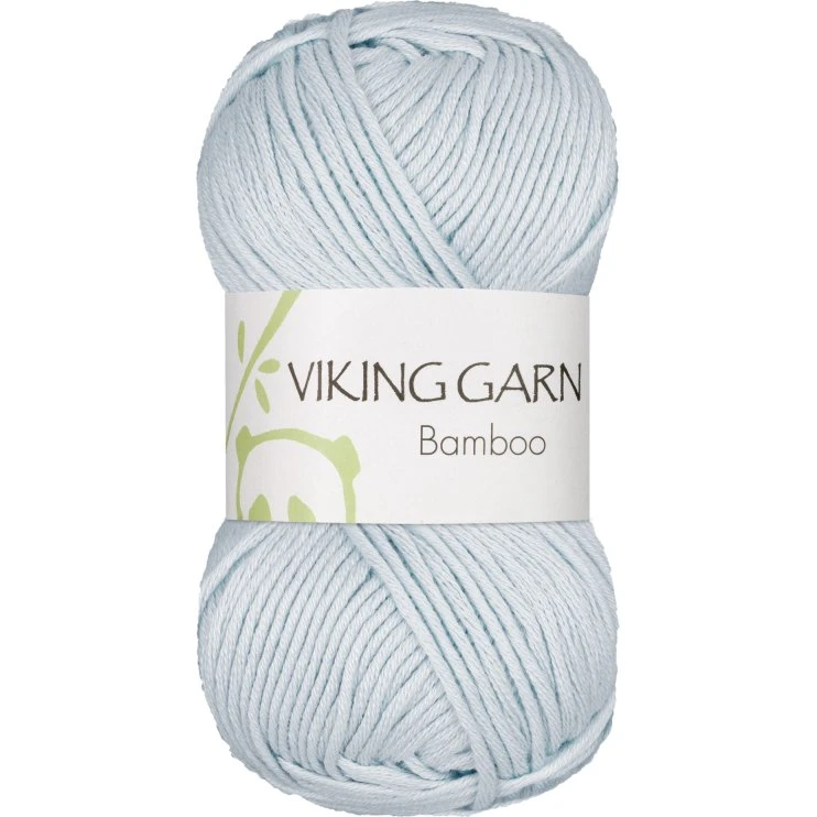 Viking Bamboo 621 Lys Gråblå - Bambus og Bomuld