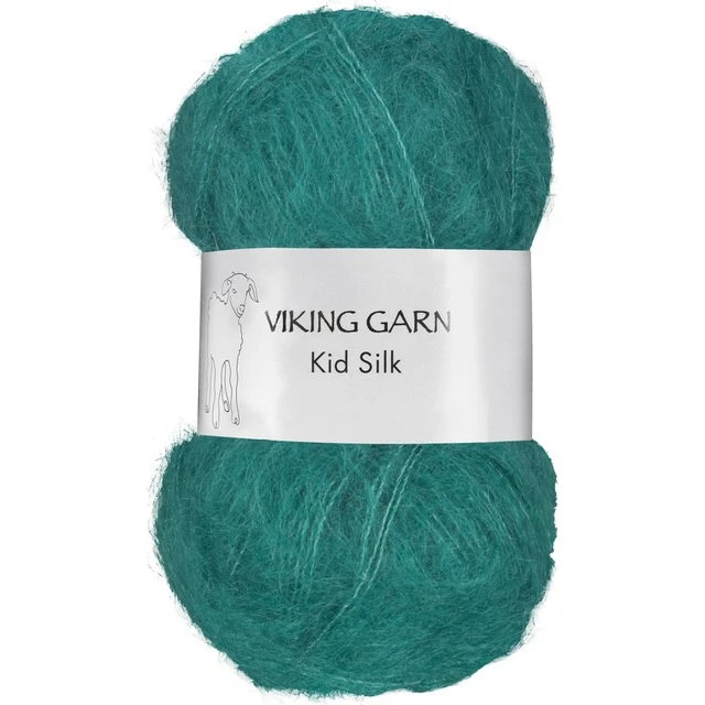 Viking Kid Silk 339 Jade - Mohair/Silk Garn