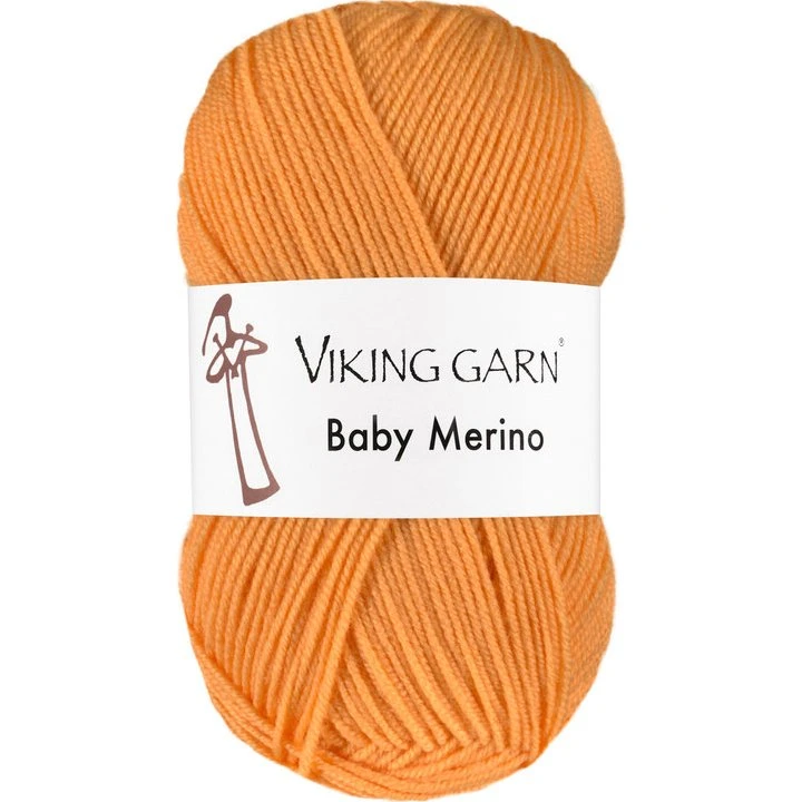 Viking Baby Merino 245 Gul - 100% Merinould