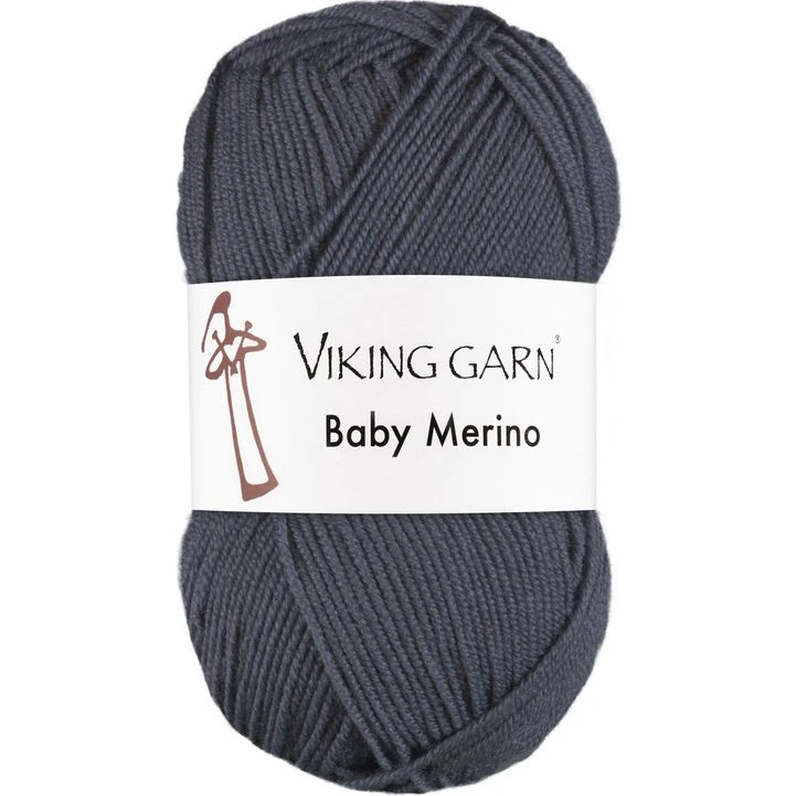 Viking Baby Merino 227 Jeansblå - 100% Merinould