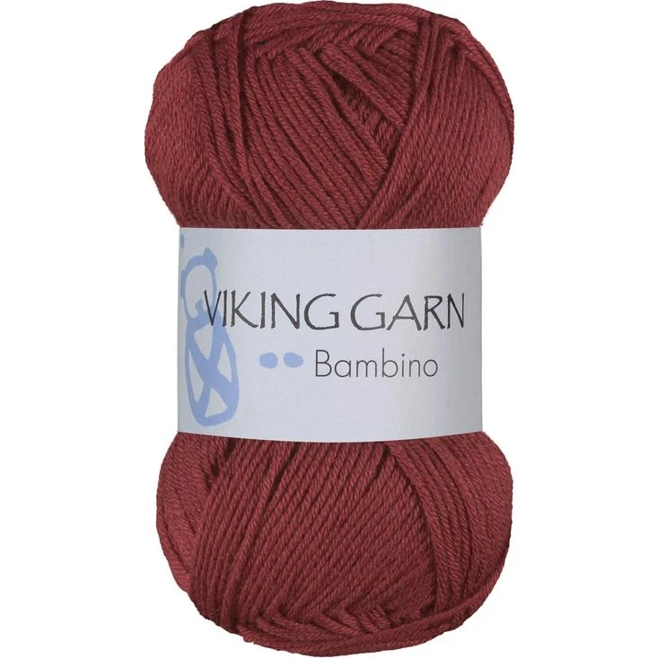 Viking Bambino 484 Mørk Gammelrosa - Bambus & Bomuld
