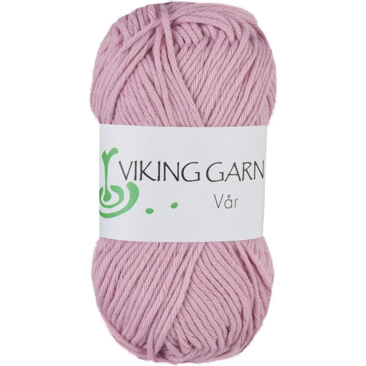 Viking Vår 468 Lys Lilla - 100% Bomuld