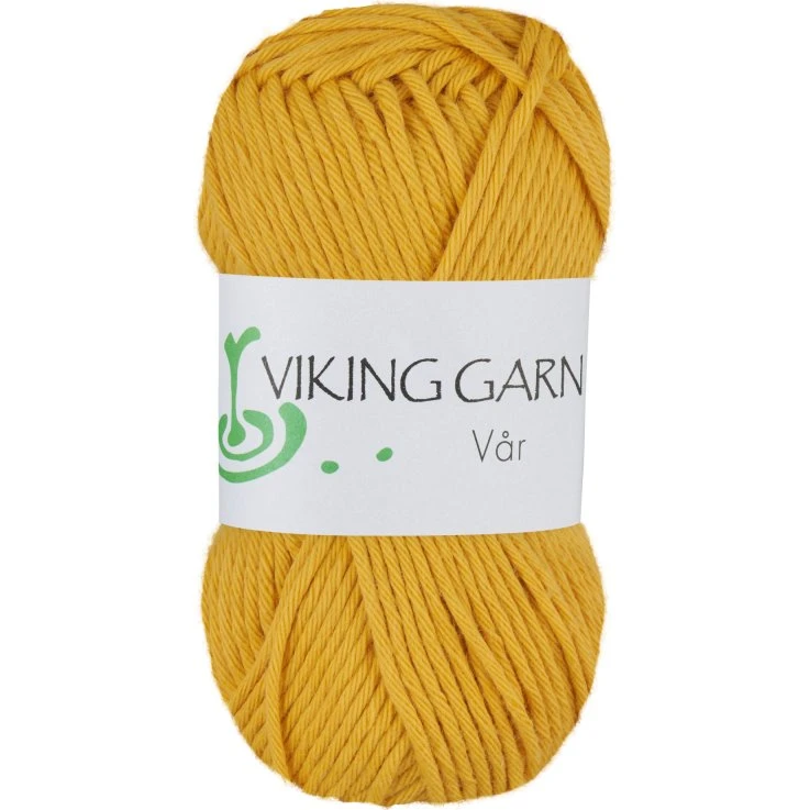 Viking Vår 440 Gul - 100% Bomuldsgarn