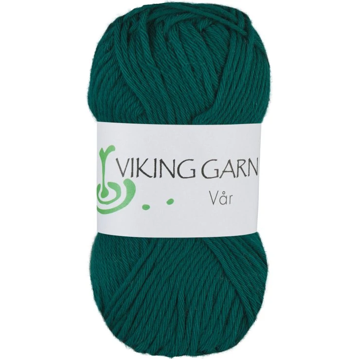 Viking Vår 434 Mørk Petrol - 100% Blød Bomuld