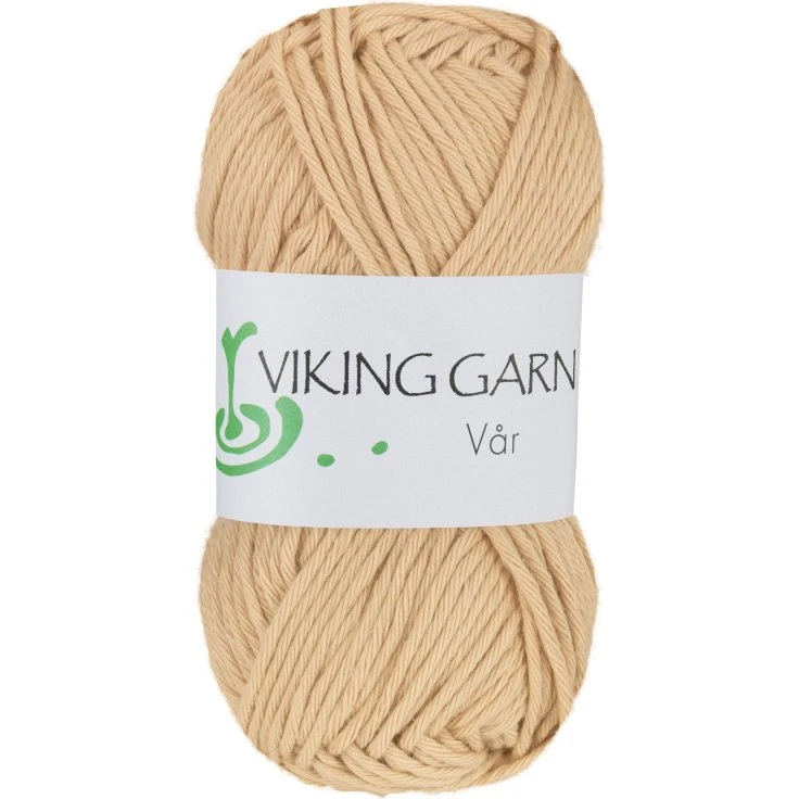 Viking Vår 409 Vanilje - 100% Bomuldsgarn
