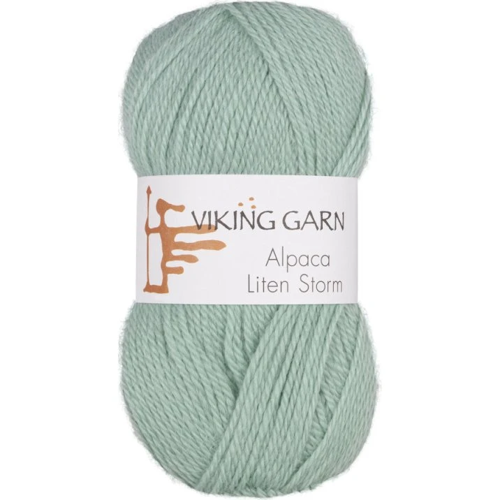 Viking Alpaca Liten Storm 731 Lys Petrol - Alpaca/Merino