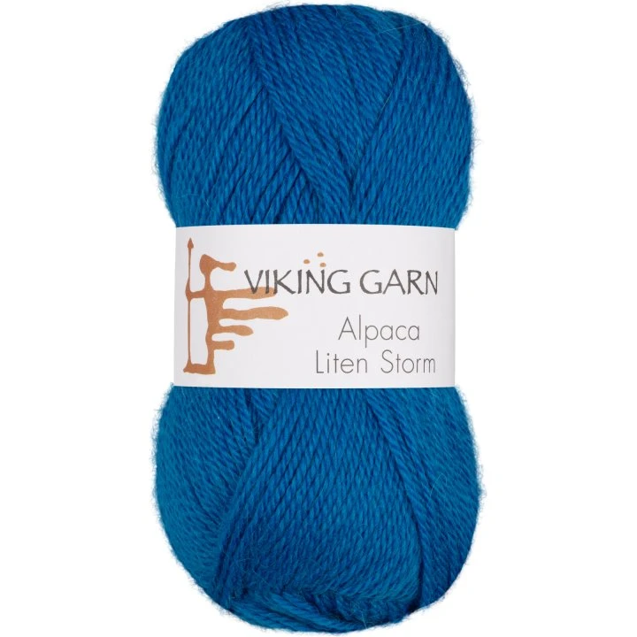 Viking Alpaca Liten Storm 725 Kongeblå - Alpaca/Merino uld